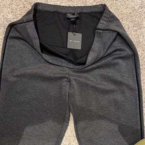 St. John Charcoal Melange Pants